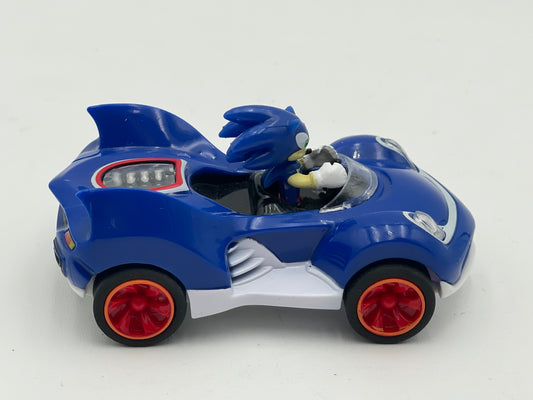 Sonic - Jakks Pacific - Small Sonic Pull Back Racer #104655