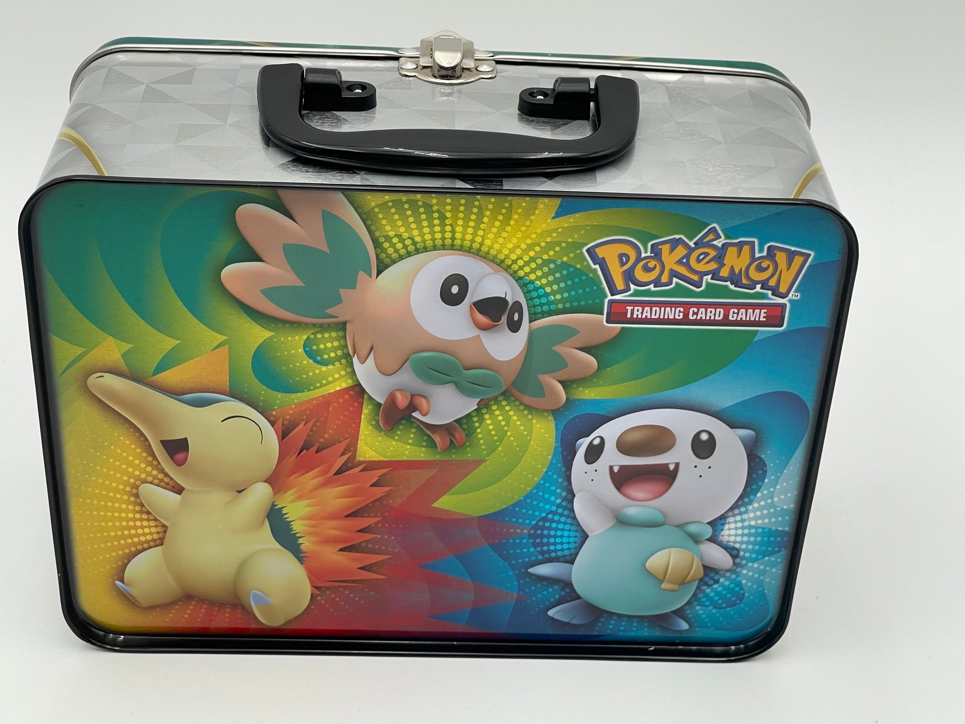 Pokmon - Empty Handled Tin - Arceus w/ Stickers 2022 #104154 Bird n' Squirrel Pokmon - Empty Handled Tin - Arceus w/ Stickers 2022 #104154 Bird n' Squirrel