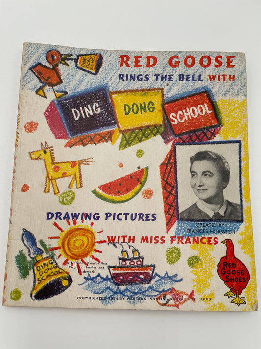 Red Goose Ding Dong School Book 1954 #102010