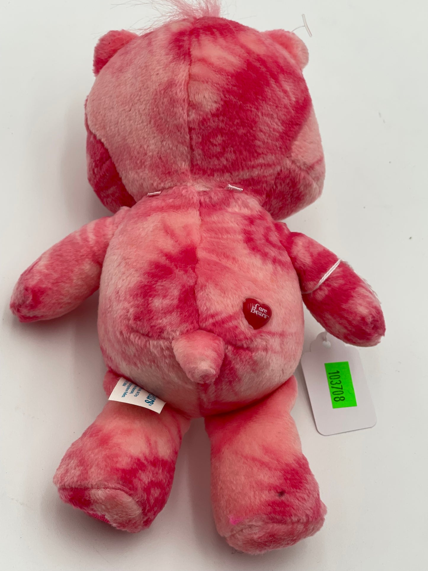 Care Bear - Tye Dye Love A Lot Bear Plush 2003 #103708