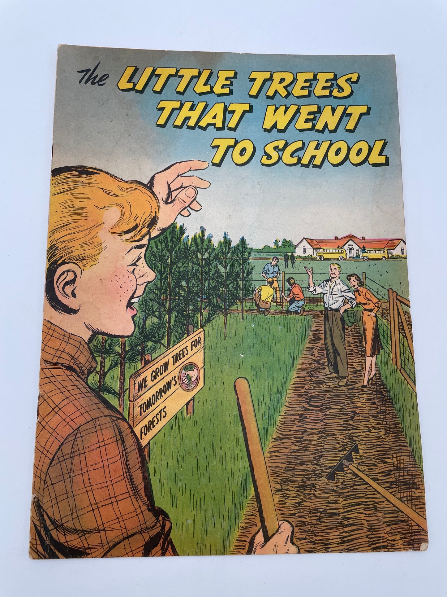 Comic - Little Tree That Went to School  - 1952 #102219