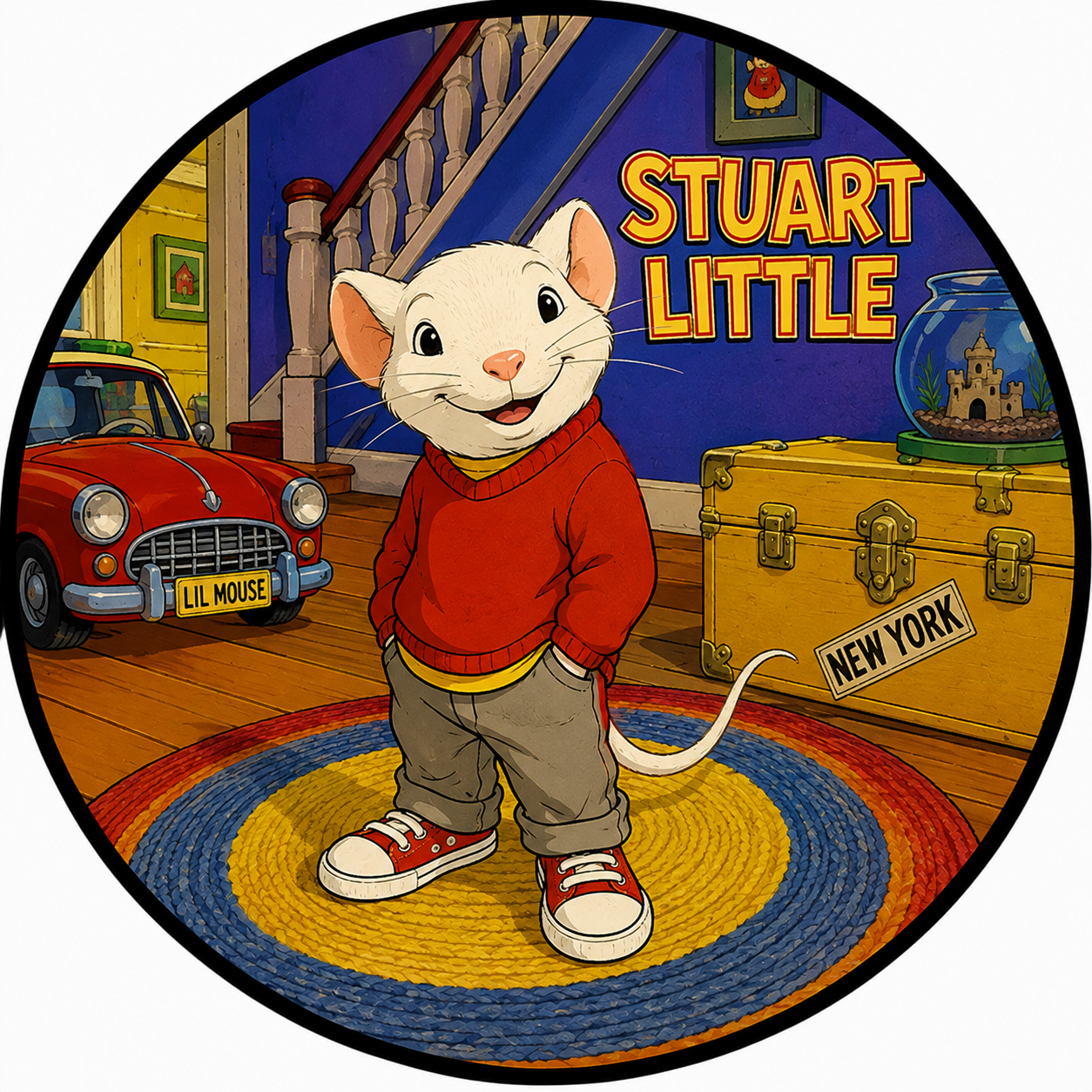 Buttons - 90s Theme - Stuart Little #108124