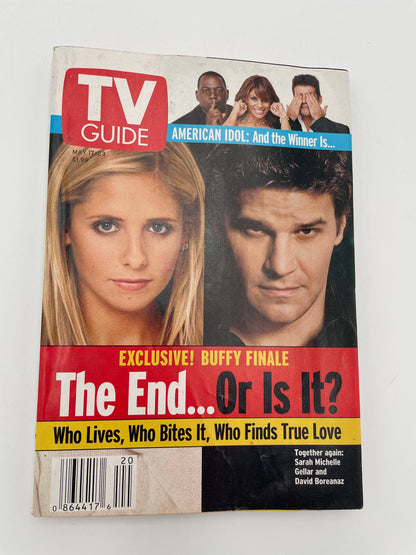 TV Guide - Buffy and Angel - May 17-23 2003 #102016