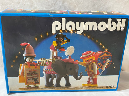 Playmobil - Clown Team Elephant #3797 1991 #100196