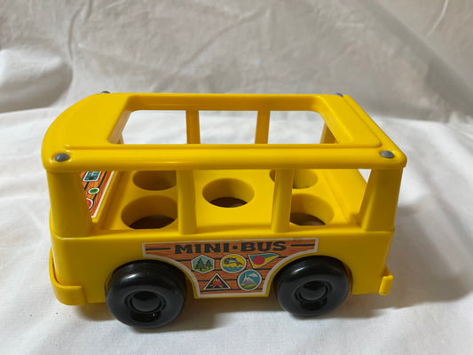 Fisher Price - Little People Mini Bus - 1969 #100180