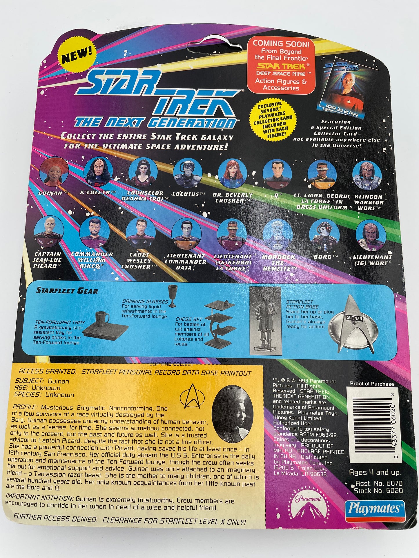 Star Trek Next Gen - Guinan 1993 #100254