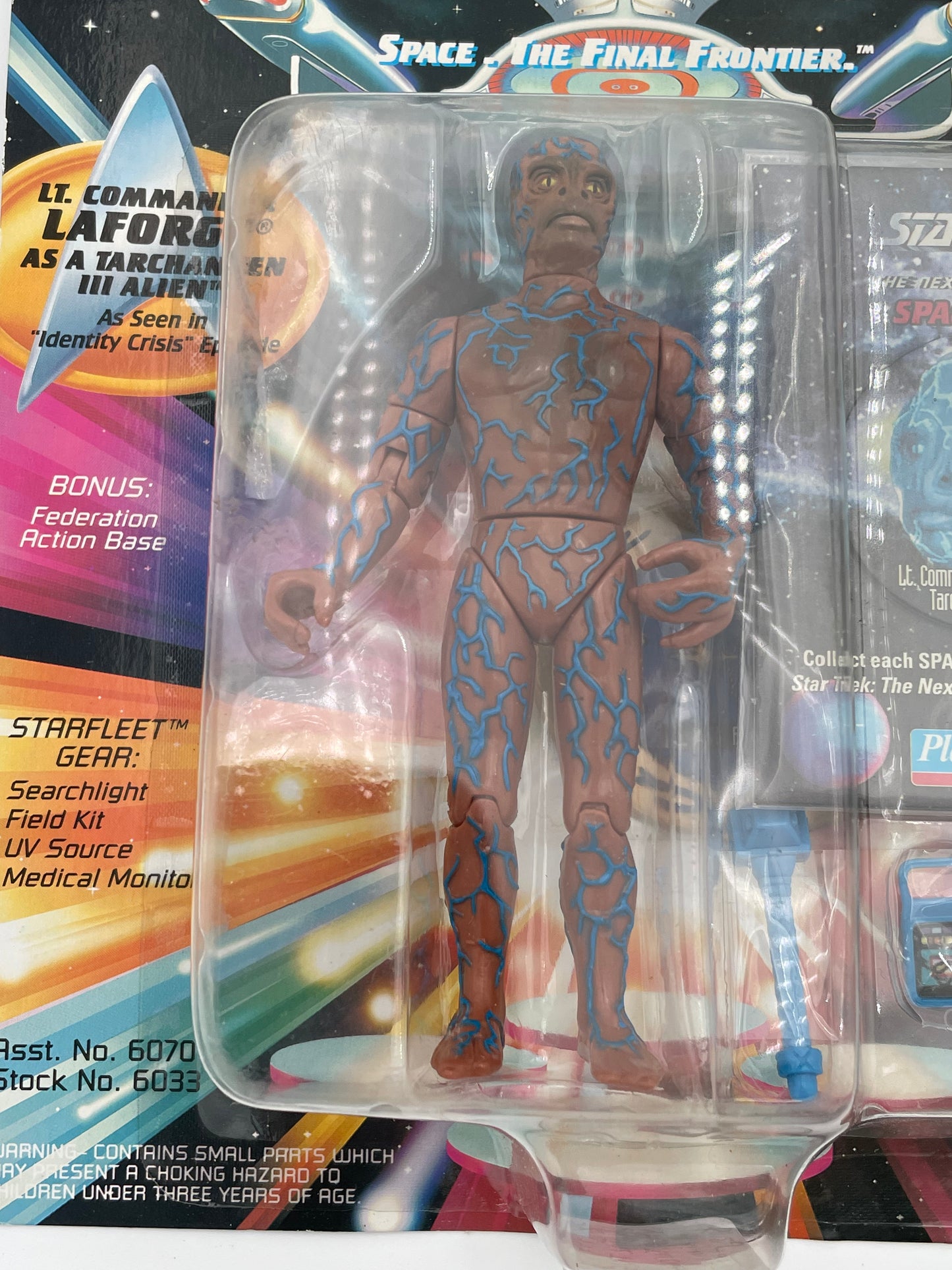 Star Trek Next Gen - LaForge as Tarchannen III Alien 1994 #100246