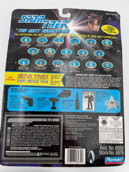 Star Trek Next Gen - Lt. Commander Data in 40’s attire 1995 #100261