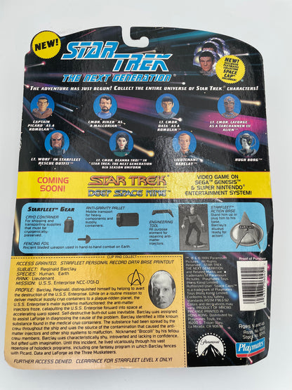 Star Trek Next Gen - Lieutenant Barclay 1994 #100262