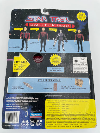 Star Trek - Space Talk Series - Commander William River 1995 #100266