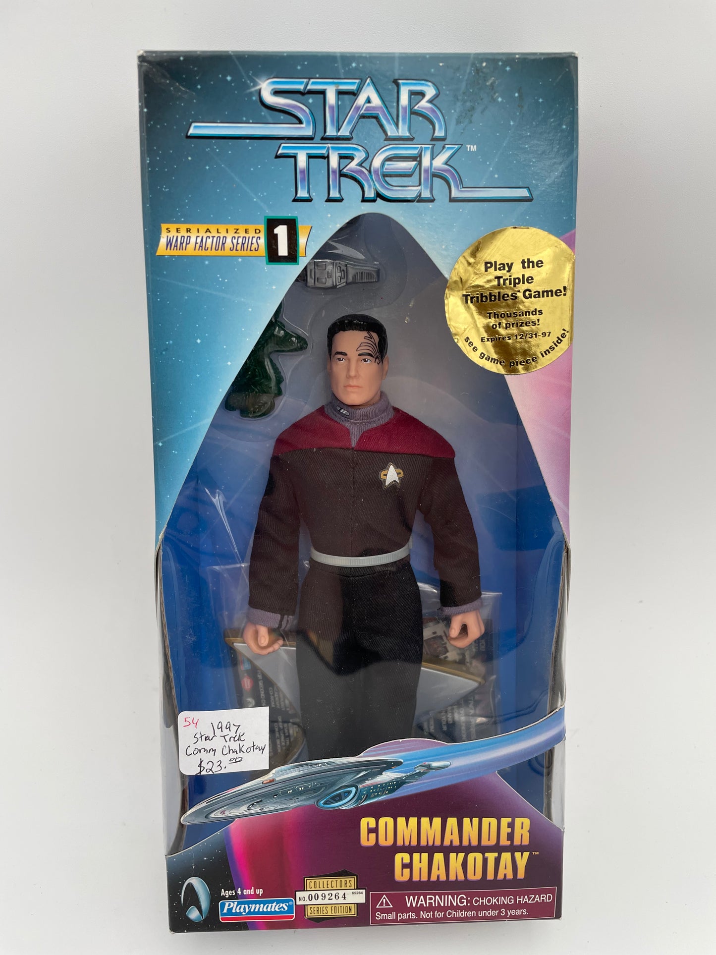 Star Trek - Warp Factor Series - Commander Chakotay 1997 #100287