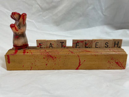 Eat Flesh Sign
