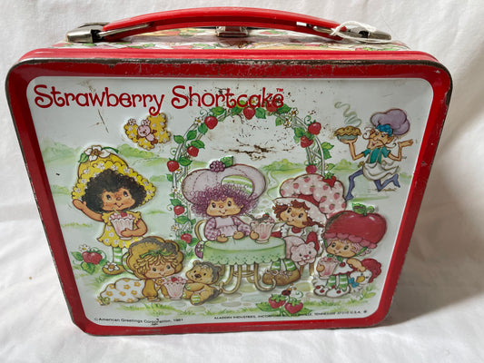 Strawberry Shortcake Lunch Box 1981 #100094