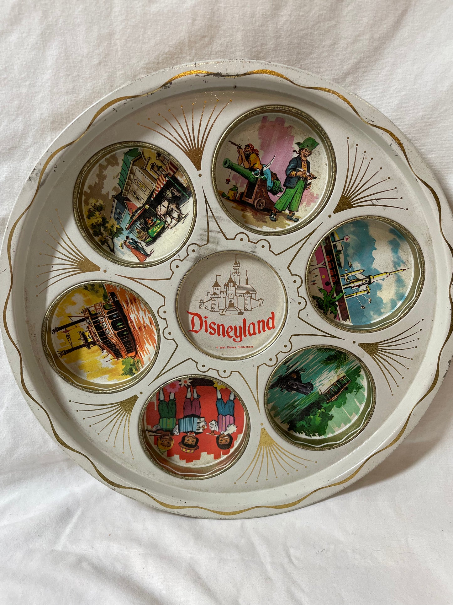 Disney - Metal Serving Tray 1950s #100117