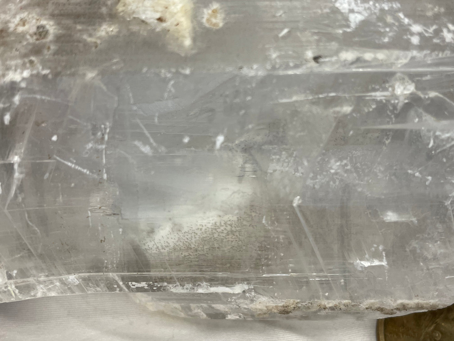 Clear Selenite Crystal