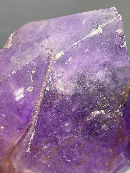 Large Double Amethyst Point