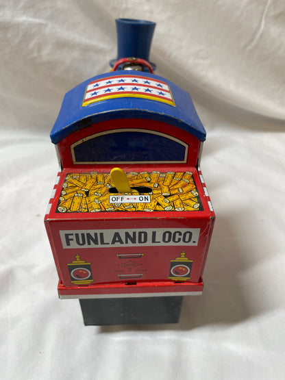 Funland Loco Train - Tin Toy #100174