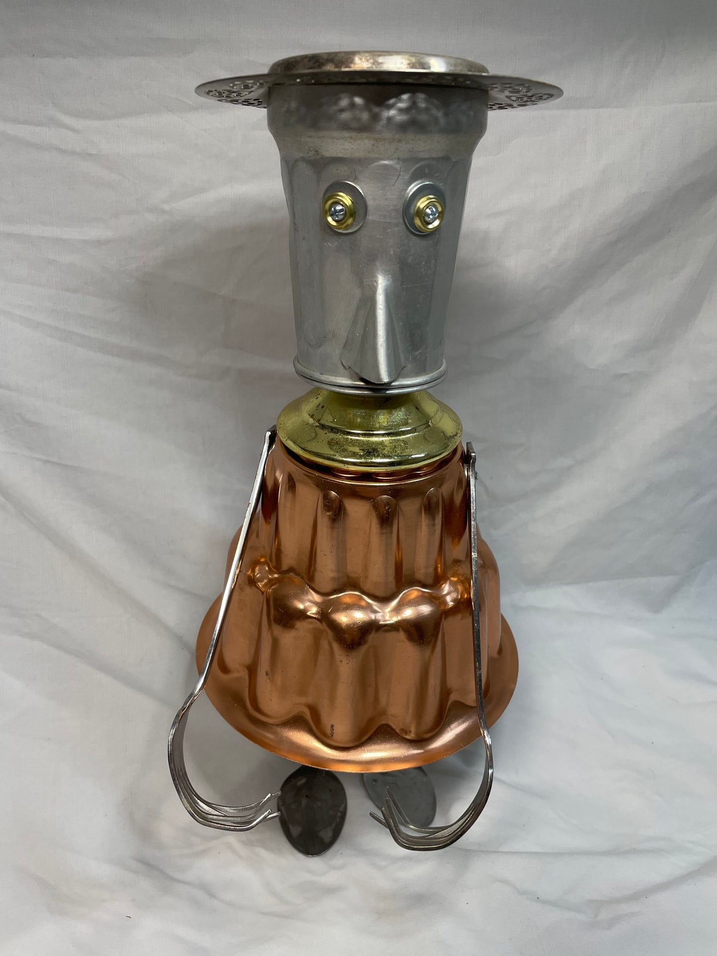 “Old Man Bill” Recycled Robot