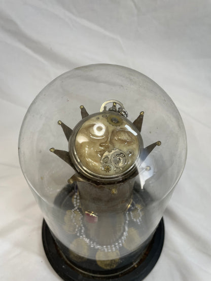 Steampunk Moon Necklace