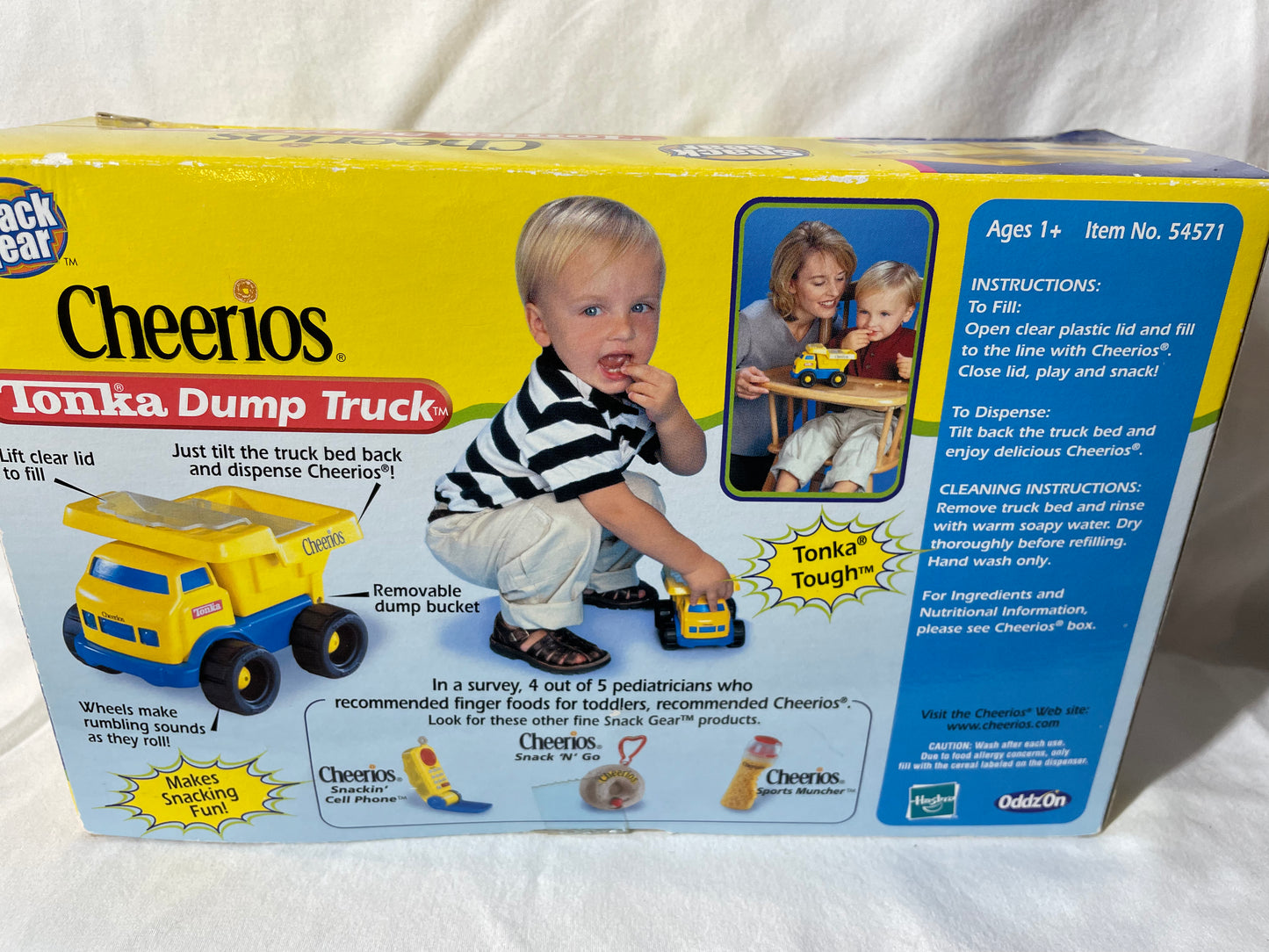 Cheerios Tonka Dump Truck 2000 #100051