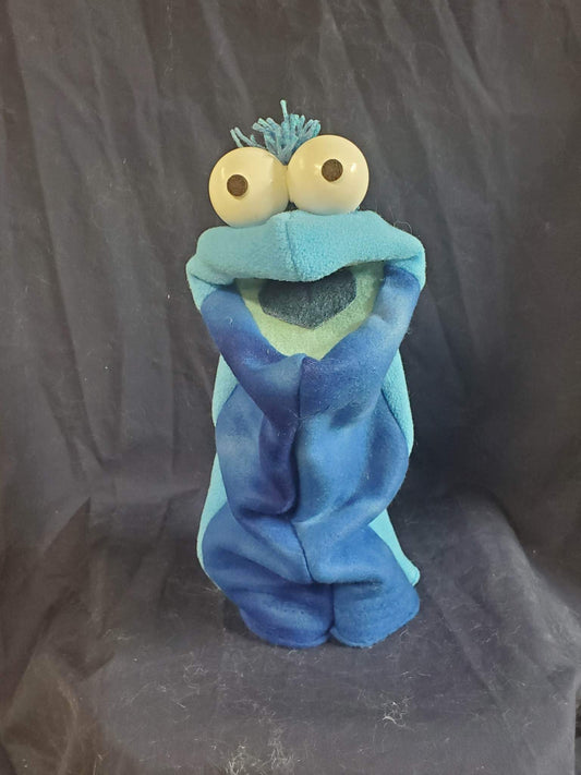 Blue Fleece Puppet