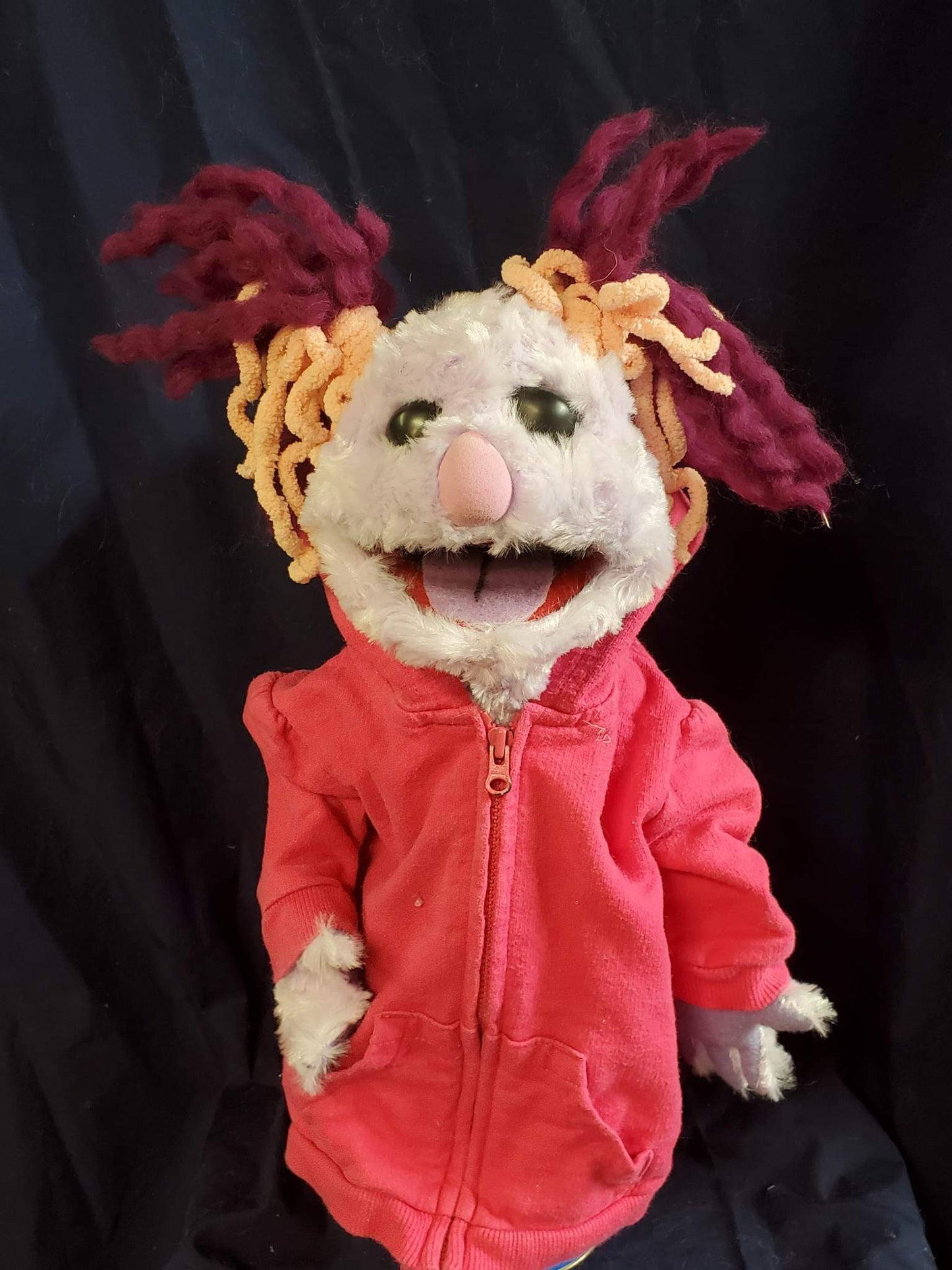 Furry Pink Puppet