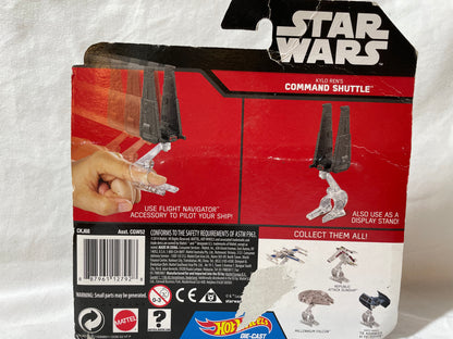 Star Wars - Hotwheels - Kylo Wren’s Command Shuttle 2014 #100140