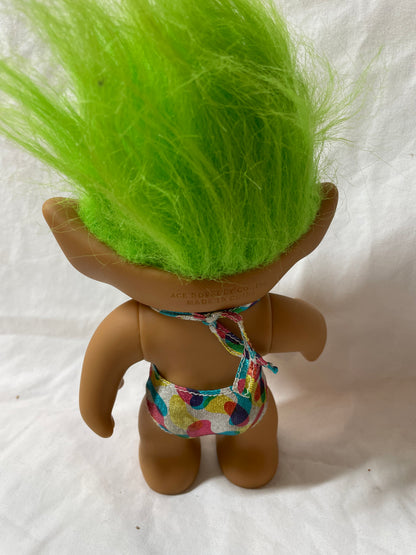 Trolls (Vintage) - Large Green Hair Bikini #100105