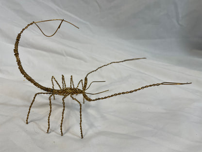Brass Wire Scorpion