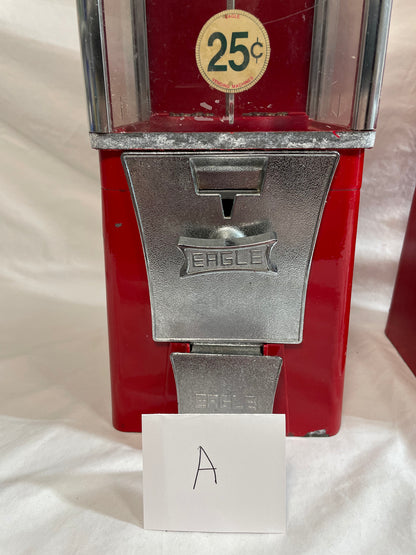 Eagle Gumball Machines- Vintage