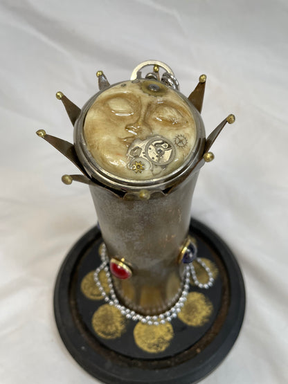 Steampunk Moon Necklace