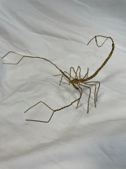 Brass Wire Scorpion