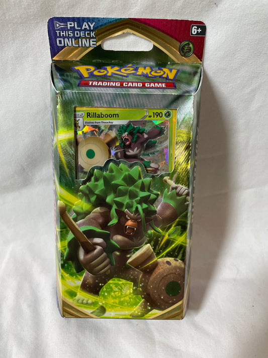 Pokémon- Sword & Shield Pack - Rillaboom Theme Deck 2020 #100154