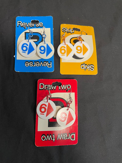 UNO Earrings “69”